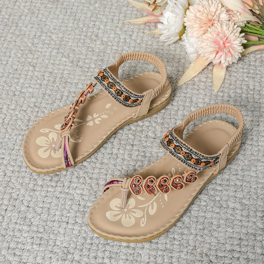 Bohemian Stylish Beach Flat Sandals